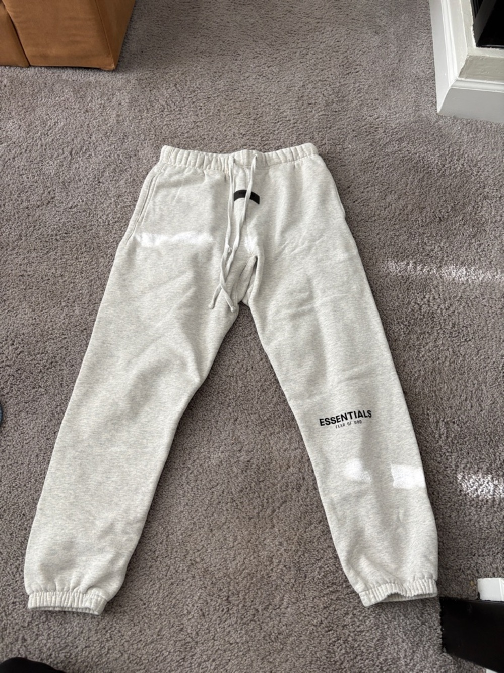 Essentials Light Cream Jogger Sweatpants